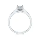 Pierścionek z białego złota z diamentem AJPZ_006